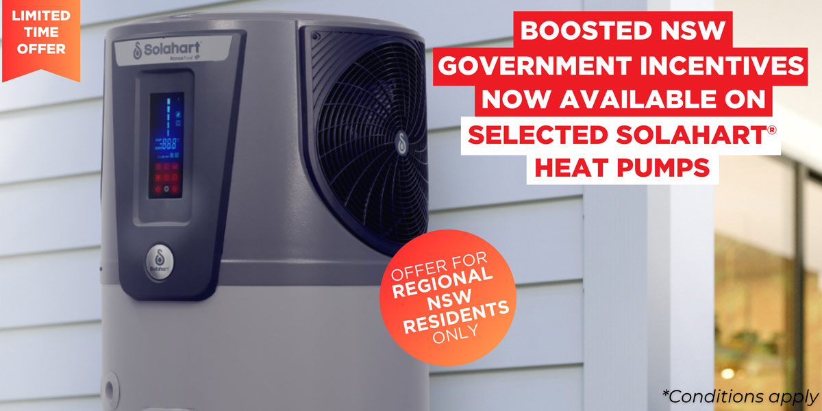 NSW Government Incentives on Heat Pumps from Solahart